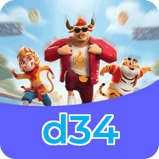 Material promocional do app d34 — ilustração, não métricas auditadas nesta página