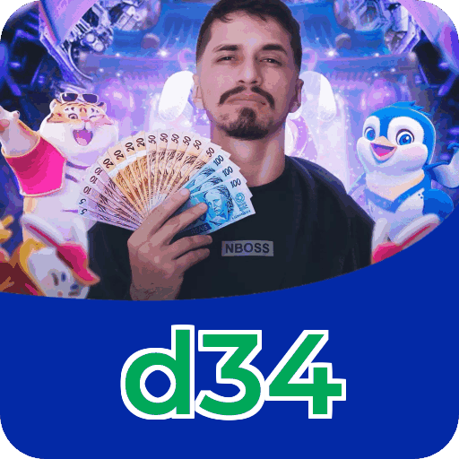 d34 bônus R$5.000 + 500 giros - Rollover 35x, prazo 30 dias, 38% taxa conversão
